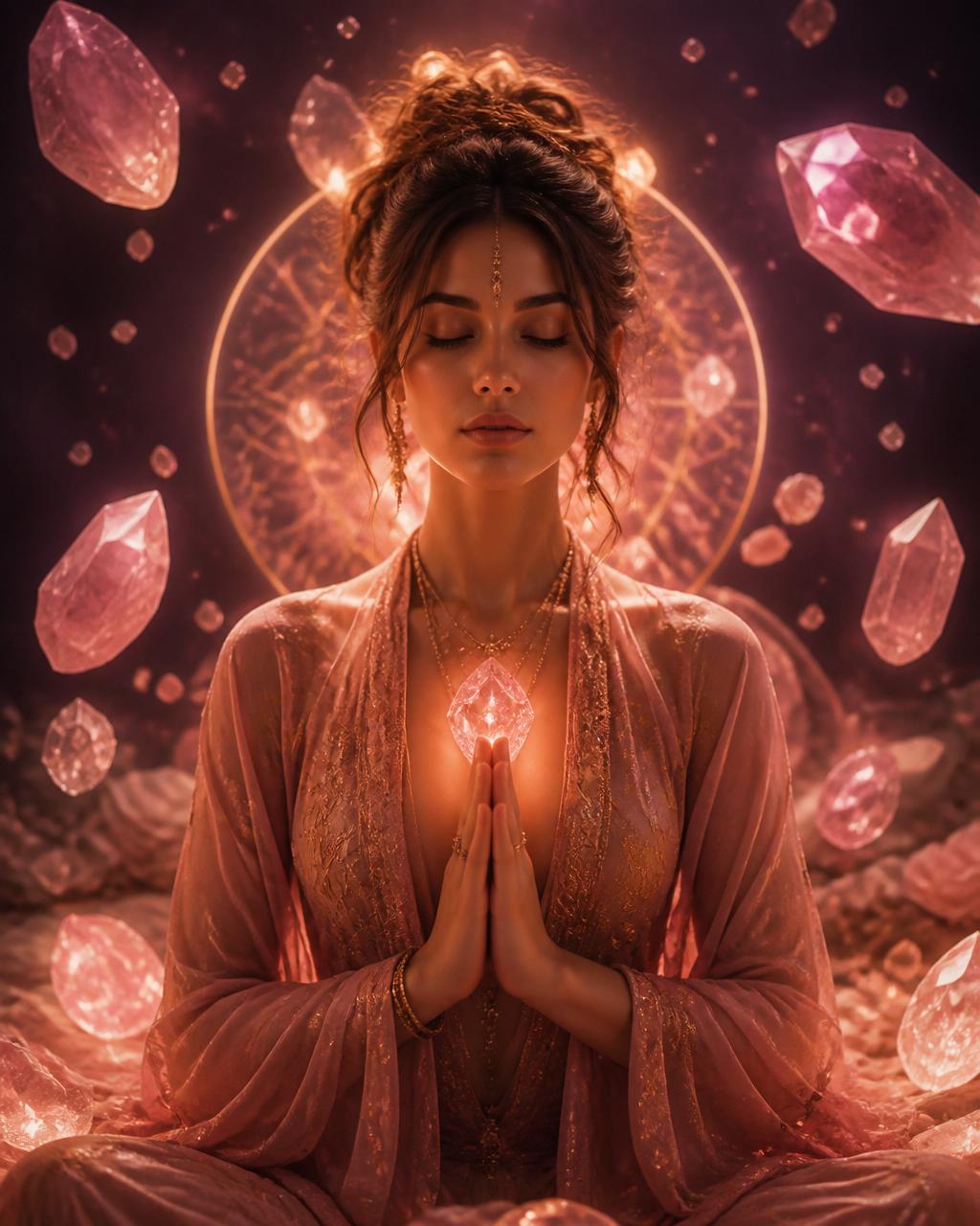 A guided group meditation in candlelit stillness